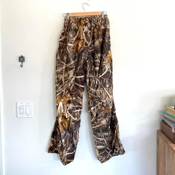 MAD DOG CAMOUFLAGE GREEN HUNTING FLY FISHING PANTS MENS LARGE - Picture 2 of 8